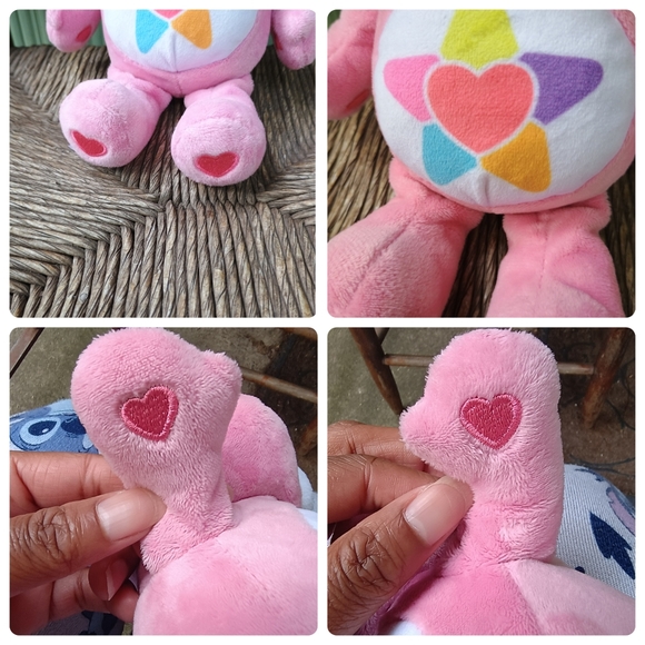 Care Bear True Heart Plush 10โ 2022 Basic Fun Stuff Animal fairy core - Picture 12 of 14